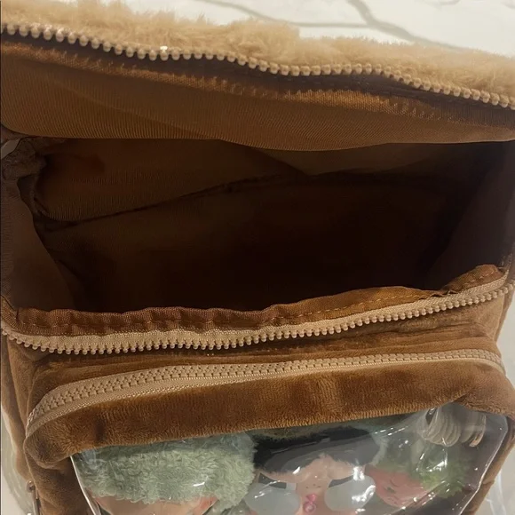 The Monsters fuzzy backpack - Picture 4 of 8